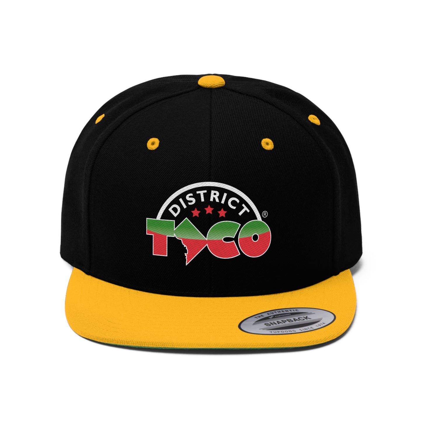 Unisex Flat Bill Hat