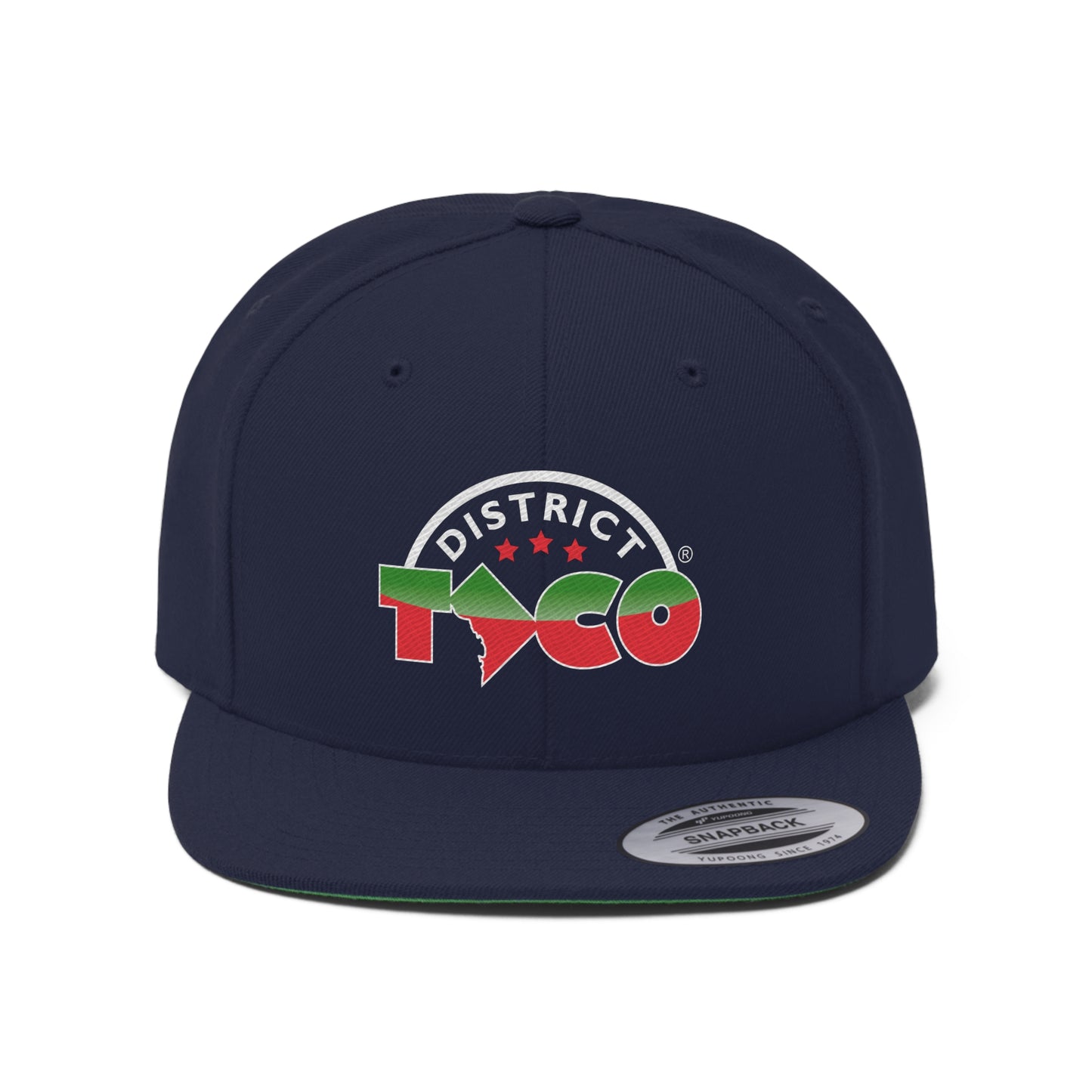Unisex Flat Bill Hat