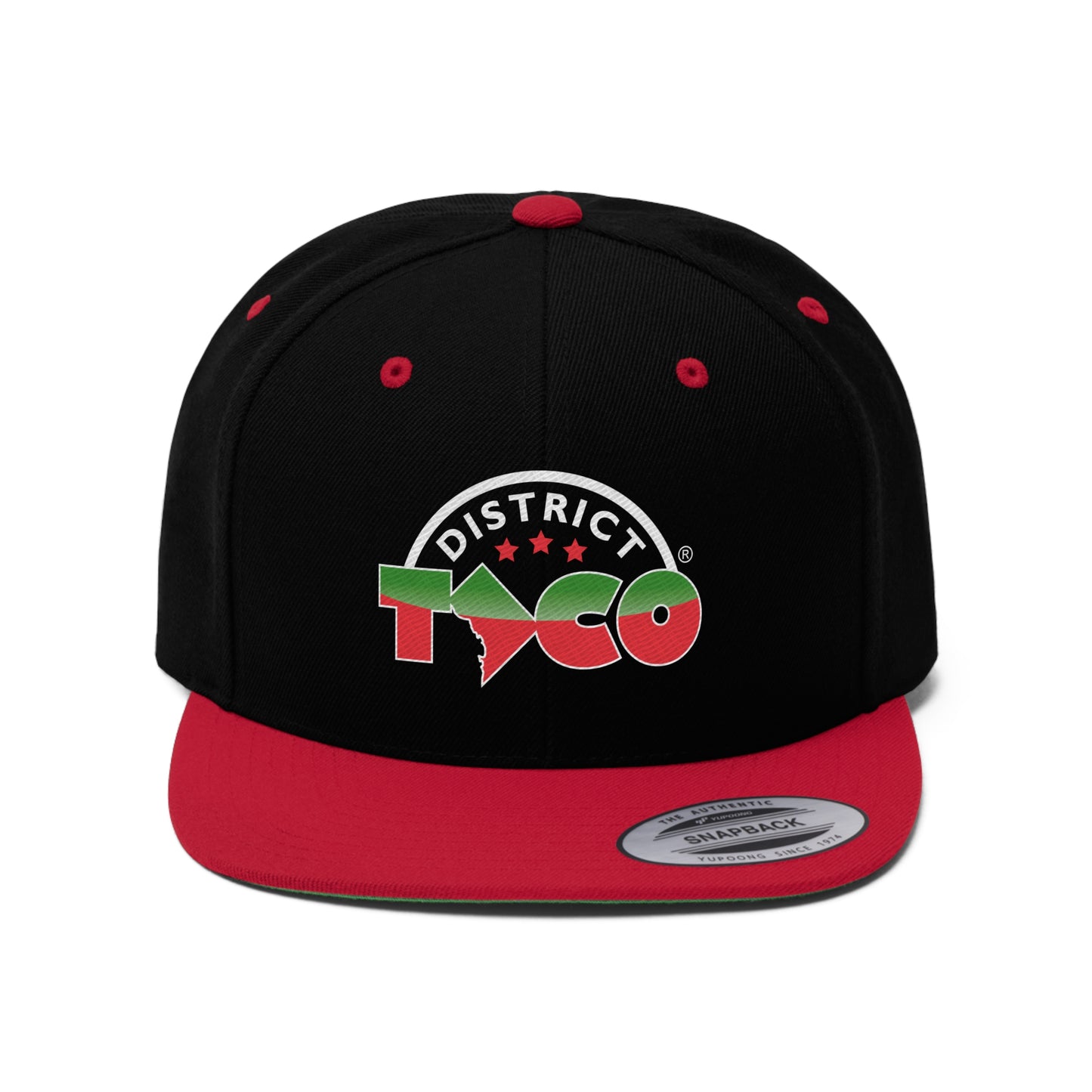 Unisex Flat Bill Hat